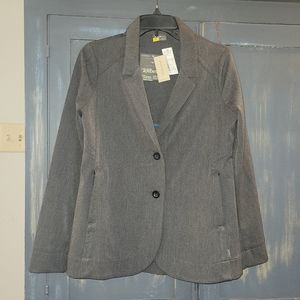 NWT Eddie Bauer Travex Sporty Jacket/Blazer Gray Size 4